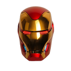 Solis Aegis MK-L Collector Helmet — front view with the chest lights on