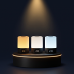 The Solis Horae in its three colour modes - warm, natural white and cool