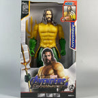 Aquaman light and sound PVC collectible figure in display packaging