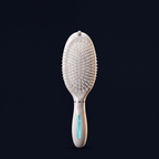 Solis Mist Hydrating Hair Brush — Dead-on front elevation