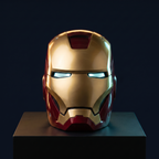 Solis Aegis MK-V Collector Helmet — Dead-on front elevation