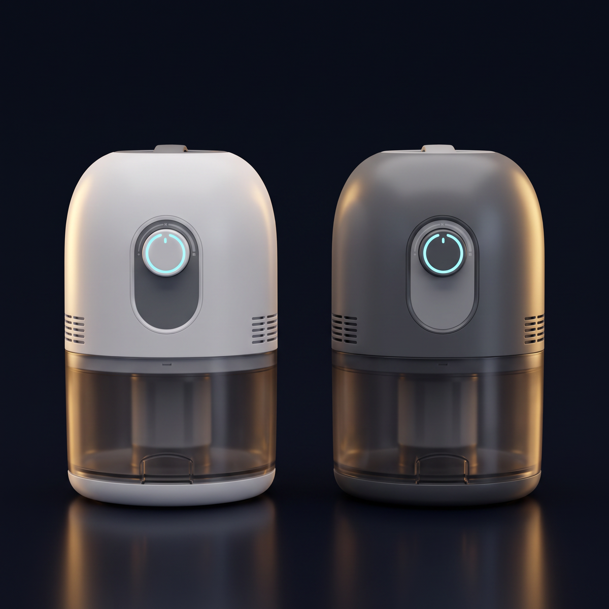 Solis Groom Pro 5-in-1 Pet Grooming Vacuum — Both colourways side by side