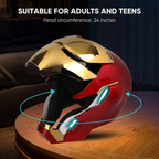 Solis Aegis MK-L Collector Helmet — suitable for adults and teens, 24 inch head circumference