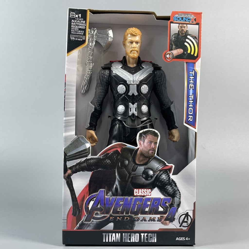Thor - Classic light and sound PVC collectible figure in display packaging