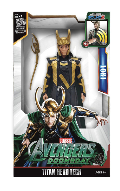 Loki - Variant II light and sound PVC collectible figure in display packaging