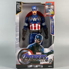 Captain America - Classic light and sound PVC collectible figure in display packaging