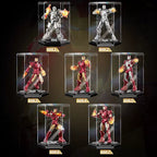 Iron Man MK1-MK7 Complete Set — original supplier photograph