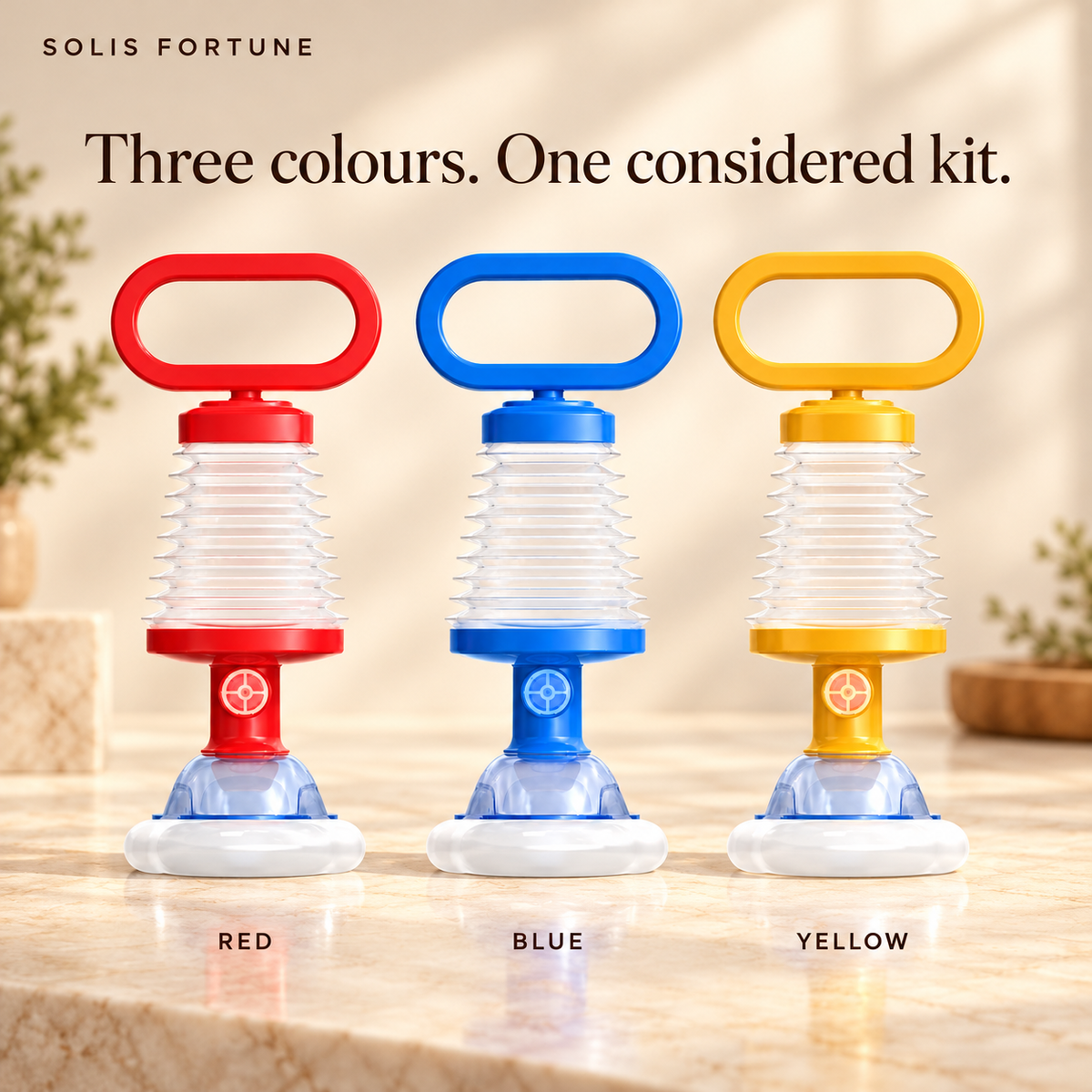 Solis Airway model 2 oval handle 04 colours