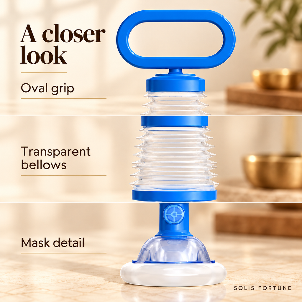 Solis Airway model 2 oval handle 05 details
