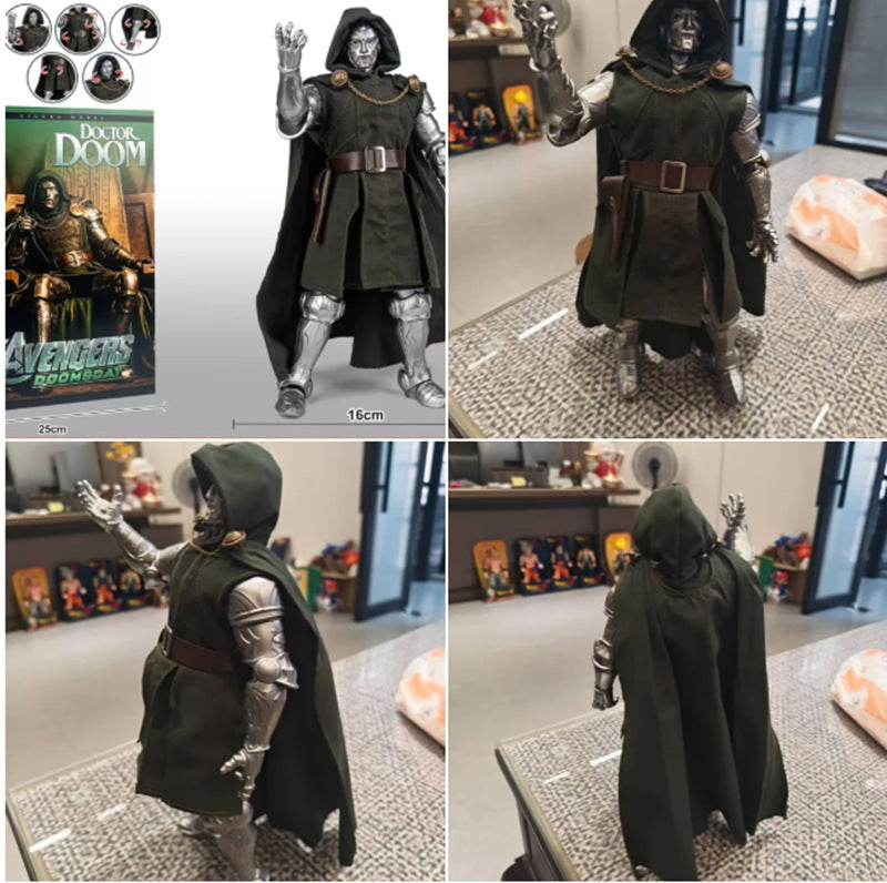 Solis Armory — Doctor Doom figure from four angles
