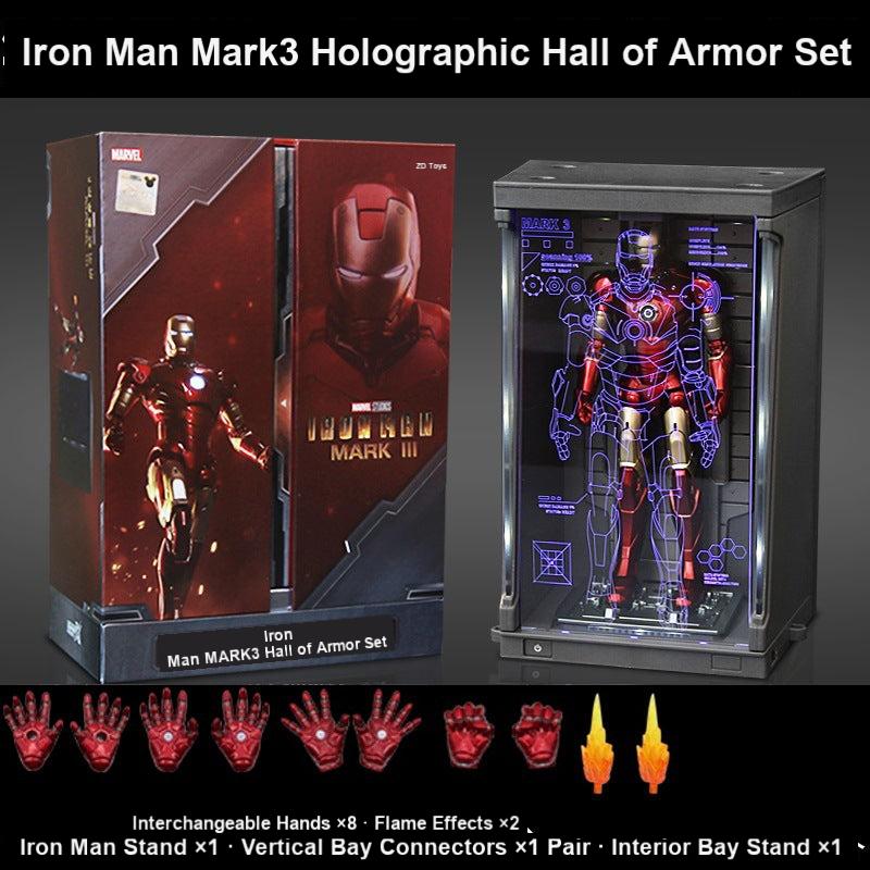 Solis Armory — Hall of Armor display · MK3