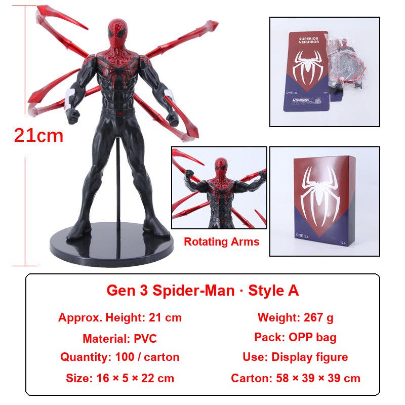 Solis Armory — Spider-Man · Type A (spider legs) statue figure on its stand