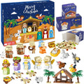 Nativity Advent Calendar Building Blocks Deluxe — Solis Bethlehem, full set