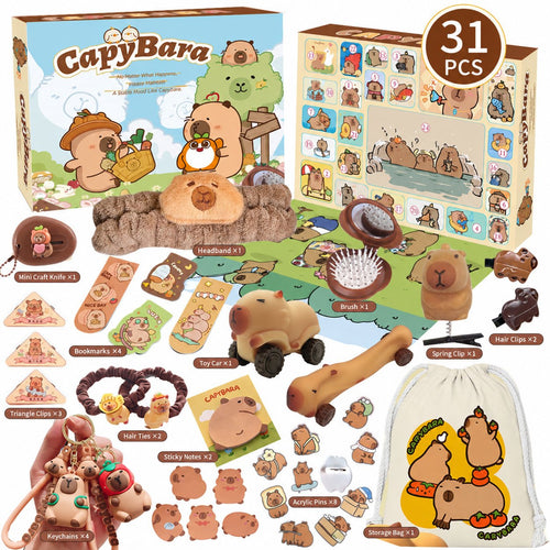 Capybara Advent Calendar — Solis Capy, full set