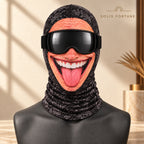 Solis Cheeky Grin — Tongue Out face ski mask