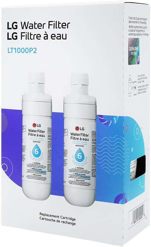 Solis Clearflow L — LT1000P compatible refrigerator water filter packaging
