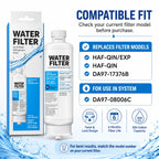 Solis Clearflow S — compatible fit: replaces HAF-QIN/EXP, HAF-QIN, DA97-17376B for the DA97-08006C system