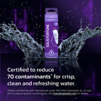 Solis Clearflow W — Filter 1 compatible refrigerator water filter for crisp, clean water and ice