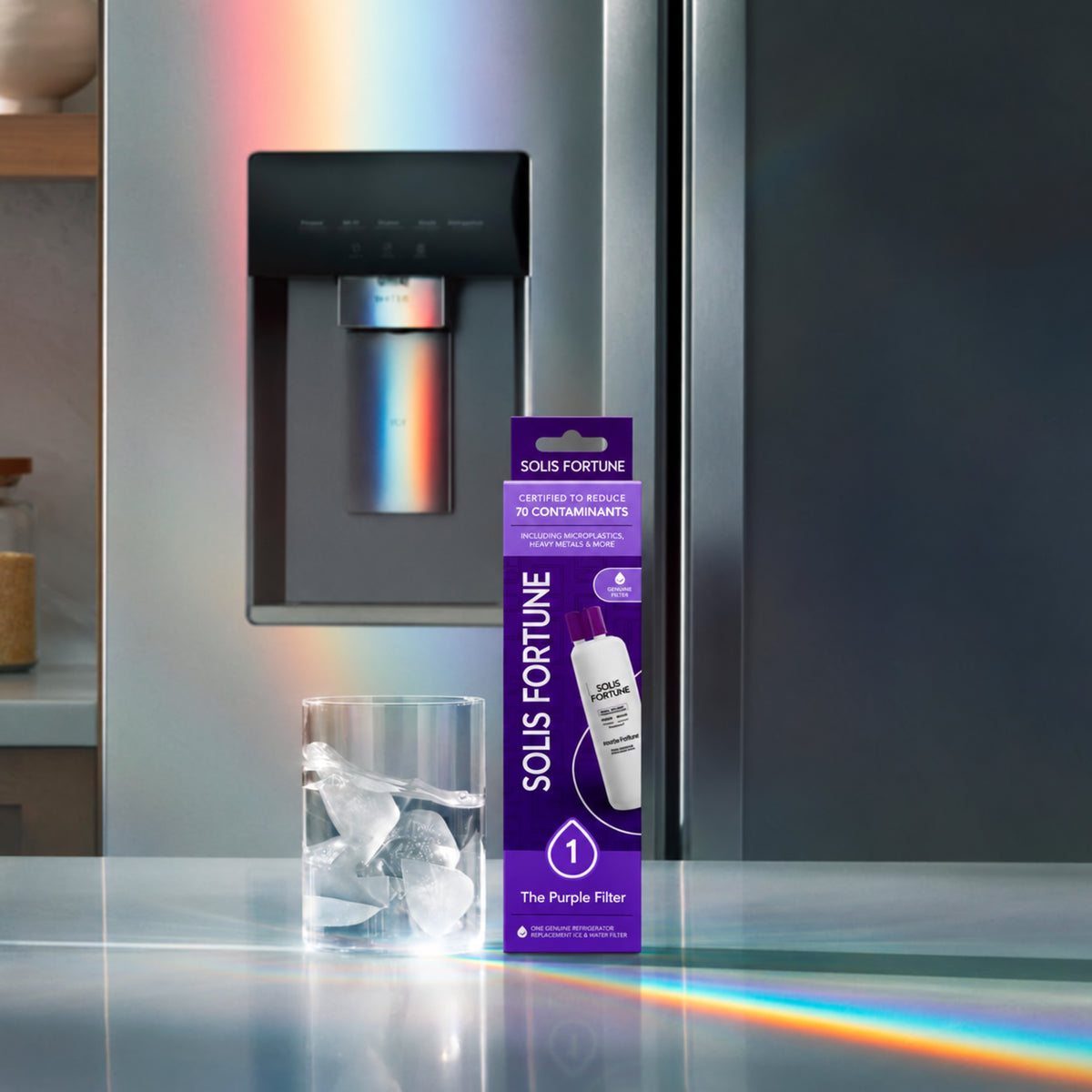 Solis Clearflow W — replace the refrigerator water filter every 6 months