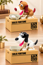 Solis Coin Critters — coin eating dog banks side by side