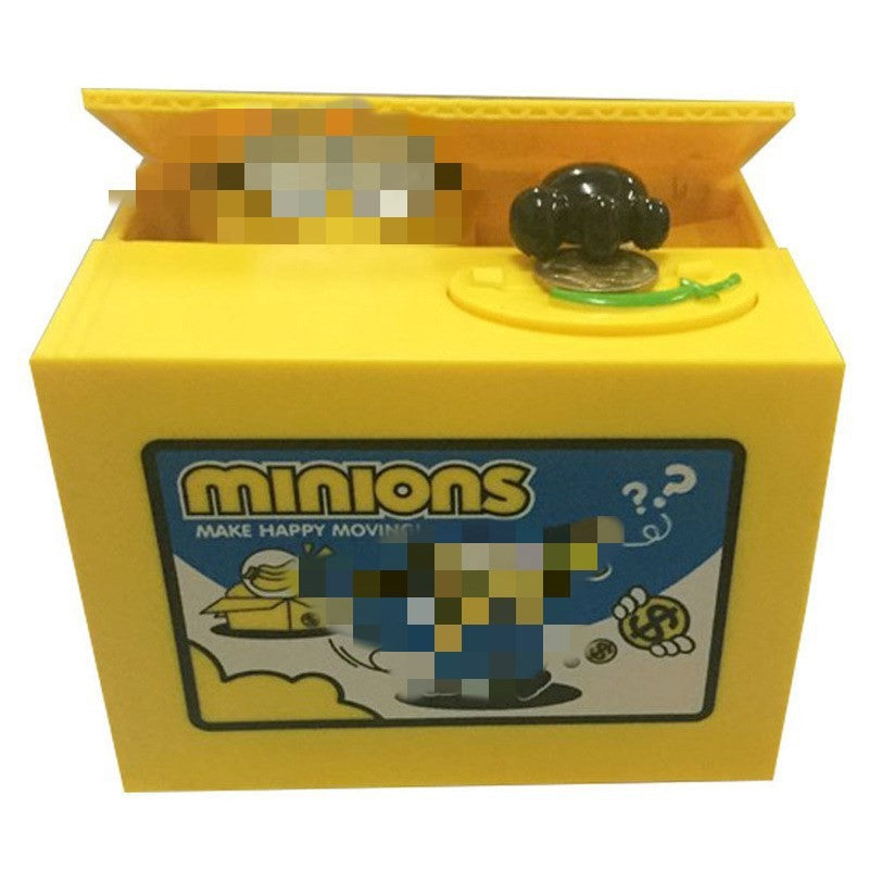 Solis Coin Critters — Yellow Goggle Buddy: coin bank