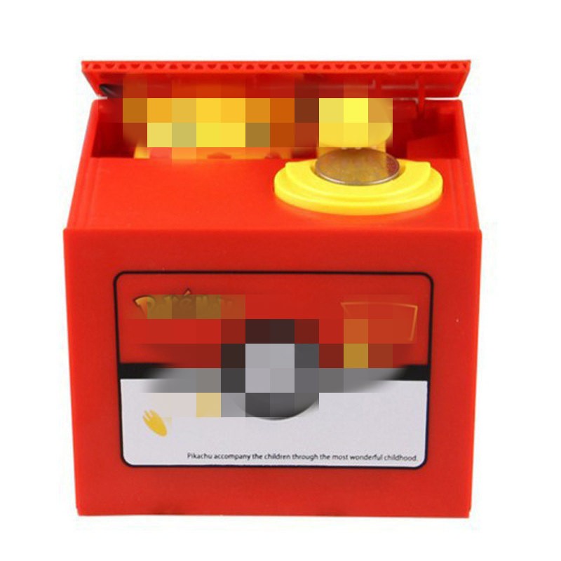 Solis Coin Critters — Red Electric Mouse: coin bank
