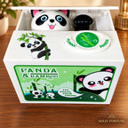 Solis Coin Critters — Panda, Bamboo Box: coin bank