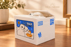 Solis Coin Critters — White Robot Buddy: coin bank