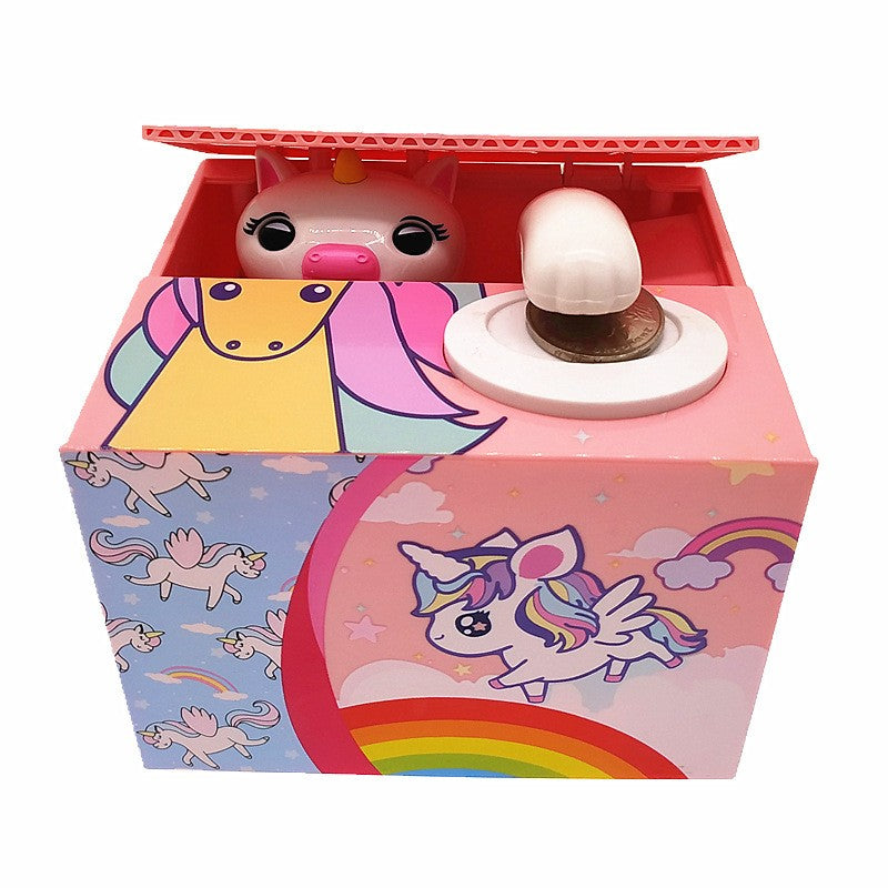 Solis Coin Critters — Unicorn: coin bank