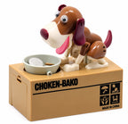 Solis Coin Critters — Dog, Brown and White: coin bank