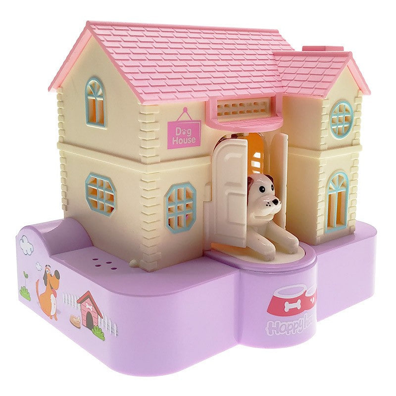 Solis Coin Critters — Lucky Dog House, Lilac: coin bank
