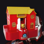 Solis Coin Critters — Lucky Dog House, Red: coin bank
