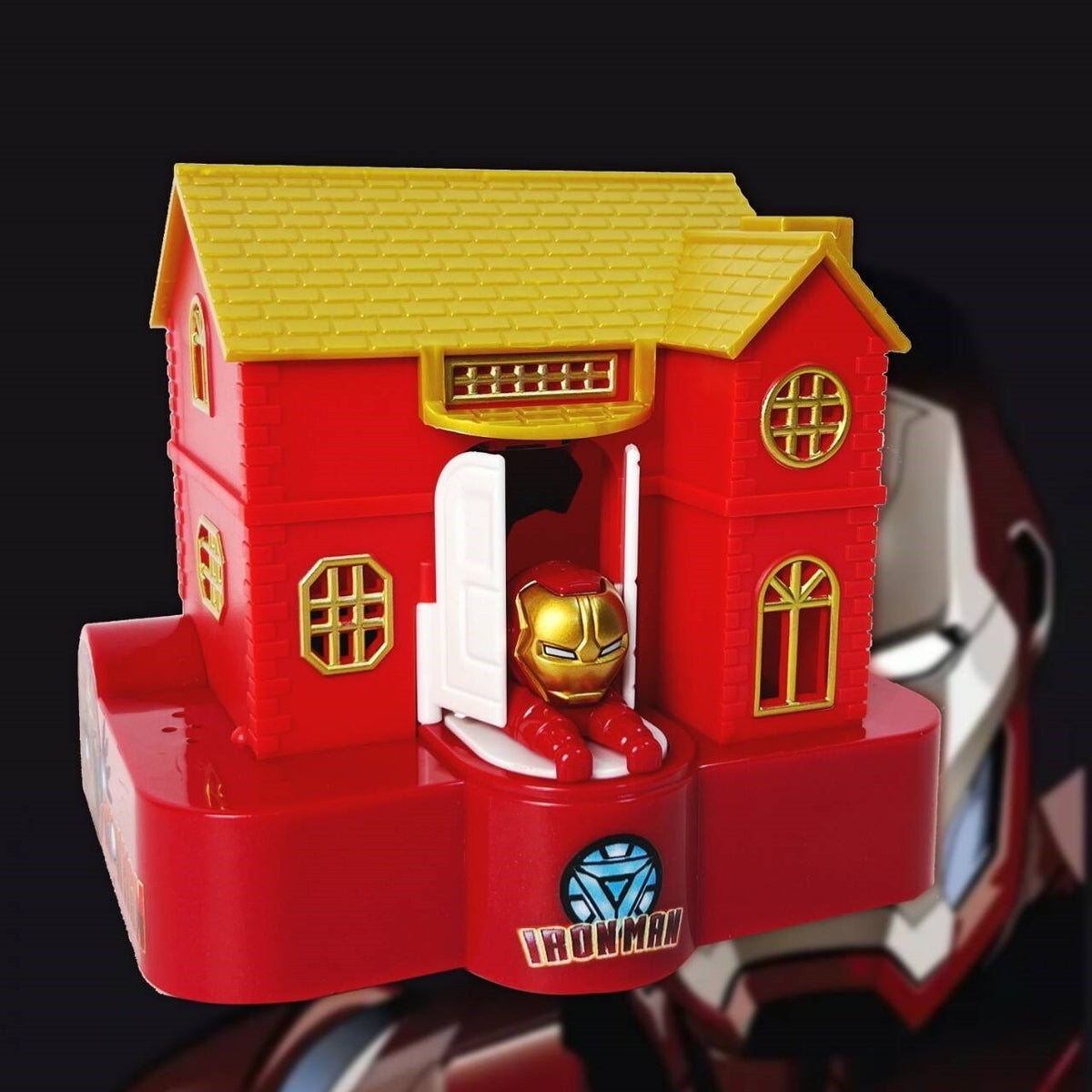 Solis Coin Critters — Lucky Dog House, Red: coin bank
