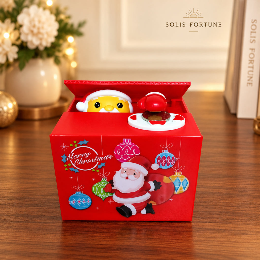 Solis Coin Critters — Santa Claus: coin bank