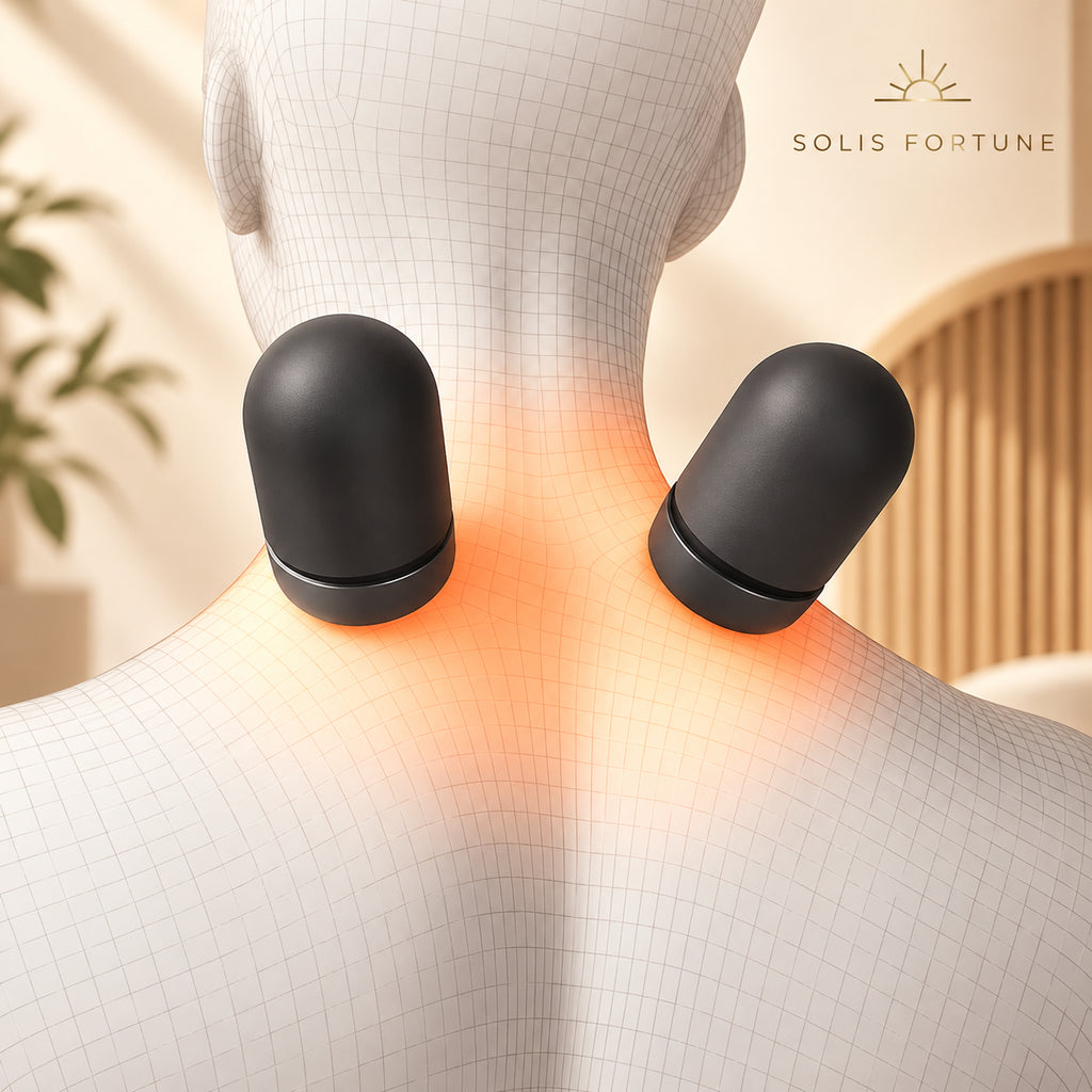 Solis Cradlelift — neck massage pillow vibration at the back of the neck