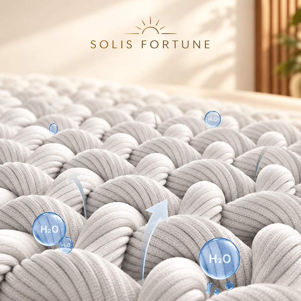 Solis Cradlelift — breathable, moisture-wicking fabric cover of the neck pillow