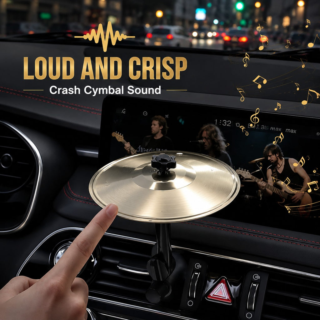 Solis Crash — finger tapping the car vent cymbal on the dashboard