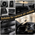 Solis Crash — car drum cymbal fits horizontal, vertical and round air vents