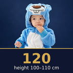 Solis Critter Onesie Blue Groundhog — size 120 · height 100–110 cm