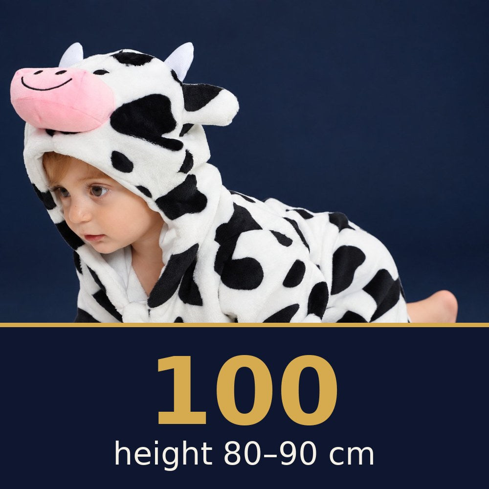 Solis Critter Onesie Cow — size 100 · height 80–90 cm