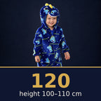Solis Critter Onesie Dino Print — size 120 · height 100–110 cm