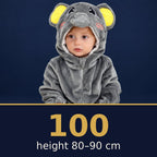 Solis Critter Onesie Elephant — size 100 · height 80–90 cm
