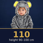Solis Critter Onesie Elephant — size 110 · height 90–100 cm