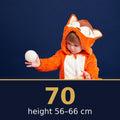 Solis Critter Onesie Fox Cub — size 70 · height 56–66 cm