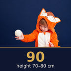 Solis Critter Onesie Fox Cub — size 90 · height 70–80 cm