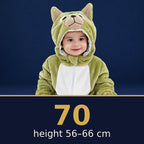Solis Critter Onesie Green Foal — size 70 · height 56–66 cm