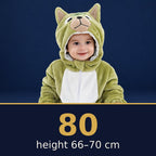 Solis Critter Onesie Green Foal — size 80 · height 66–70 cm