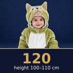 Solis Critter Onesie Green Foal — size 120 · height 100–110 cm