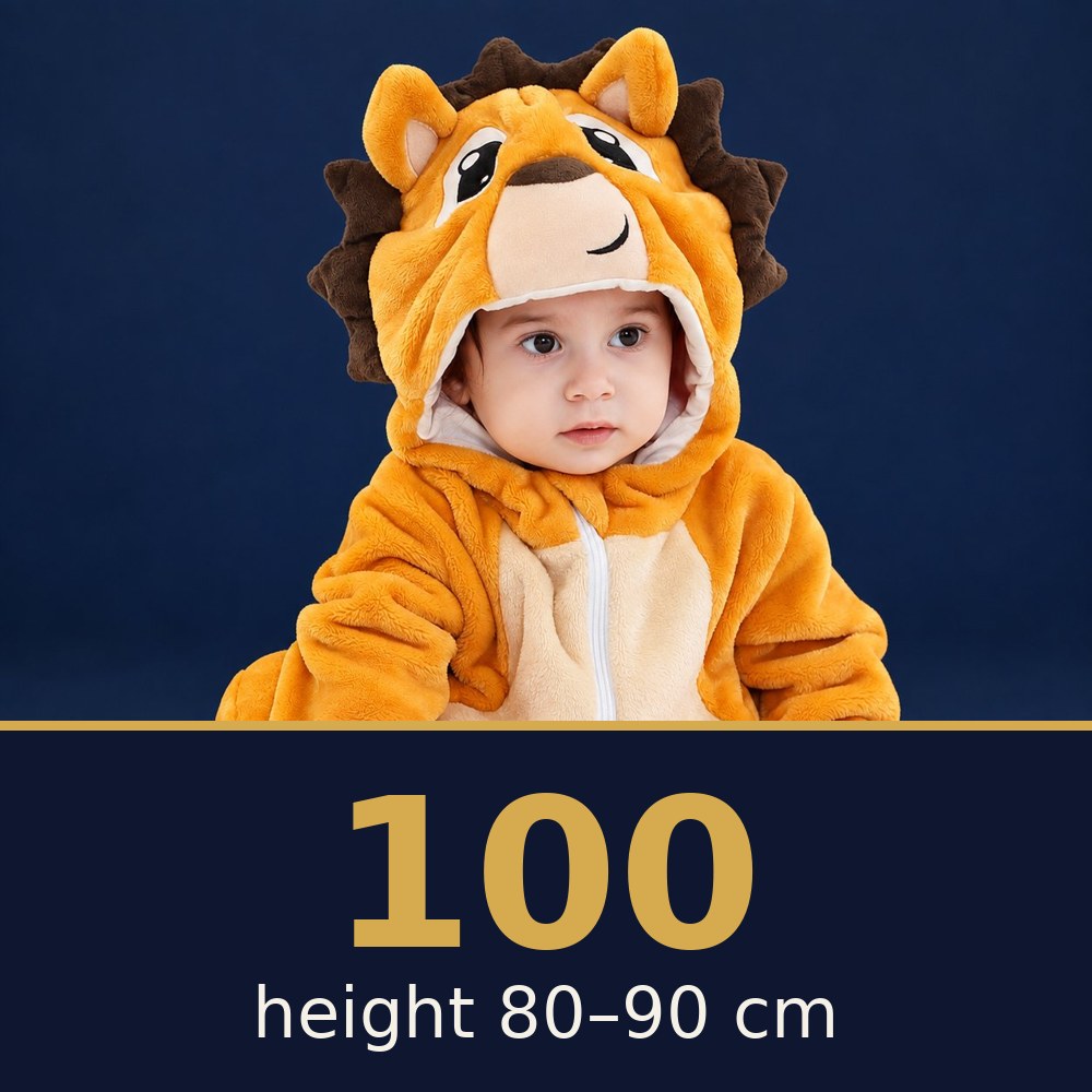 Solis Critter Onesie Hedgehog — size 100 · height 80–90 cm