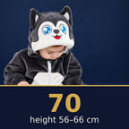 Solis Critter Onesie Husky — size 70 · height 56–66 cm